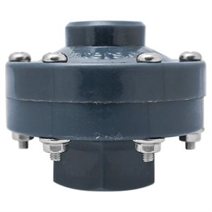 1 / 4'' x 1 / 2'' NPT PVC BODY PTFE DIAPHRAG