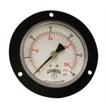 100 SERIES GAUGE STEEL 3.5'' 0-30 PSI / KPA 1 / 4'' NPT CBM BR SOCKET