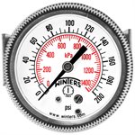 90 SERIES PANEL MOUNTED GAUGE STEEL 2'' 0-200 PSI / KPA 1 / 4'' NPT CBM BR SOCKET 90 SERIES PANEL MOUNTED GAUGE STEEL 2'' 0-200 PSI / KPA 1 / 4'' NPT CBM BR SOCKET