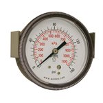 90 SERIES PANEL MOUNTED GAUGE STEEL 2.5'' 0-160 PSI / KPA 1 / 4'' NPT CBM BR SOCKET 90 SERIES PANEL MOUNTED GAUGE STEEL 2.5'' 0-160 PSI / KPA 1 / 4'' NPT CBM BR SOCKET