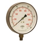 CONTR GAUGE 4.5'' 0-200 PSI / KPA 1 / 4'' BTM