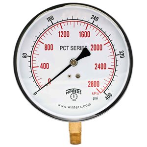 CONTRACTOR 4.5''x1 / 4'' NPT 0 / 400 PSI / KPA