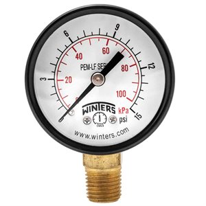 PEM-LF SERIES (LEAD-FREE) 2'' 0 / 15 PSI / KPA 1 / 4'' NPT LM