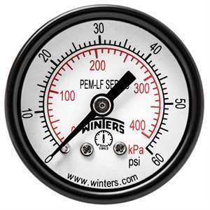 PEM-LF SERIES (LEAD-FREE) 1.5'' 0 / 60 PSI / KPA 1 / 8'' NPT CBM
