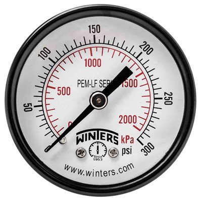 PEM-LF SERIES (LEAD-FREE) 2'' 0 / 300 PSI / KPA 1 / 4'' NPT CBM