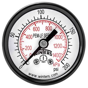 PEM-LF SERIES (LEAD-FREE) 1.5'' 0 / 200 PSI / KPA 1 / 8'' NPT CBM