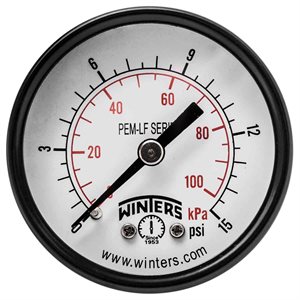 PEM-LF SERIES (LEAD-FREE) 2'' 0 / 15 PSI / KPA 1 / 8'' NPT CBM