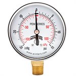 ECONOMY 2.5" 30"-0-15 PSI / KPA 1 / 4" BTM