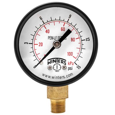 PEM-LF SERIES (LEAD-FREE) 2'' 0 / 15 PSI / KPA 1 / 8'' NPT LM