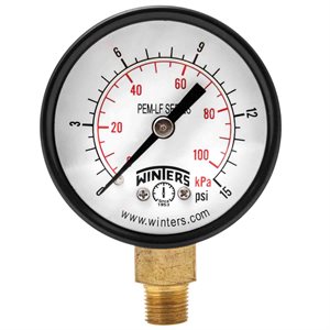 PEM-LF SERIES (LEAD-FREE) 2'' 0 / 15 PSI / KPA 1 / 8'' NPT LM