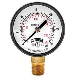PEM-LF SERIES (LEAD-FREE) 2'' 0 / 30 PSI / KPA 1 / 4'' NPT LM