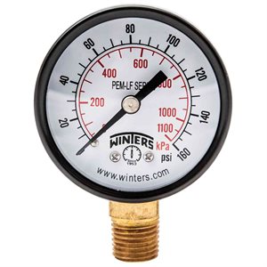 PEM-LF SERIES (LEAD-FREE) 2'' 0 / 160 PSI / KPA 1 / 4'' NPT LM