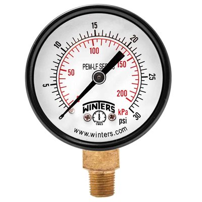 PEM-LF SERIES (LEAD-FREE) 2'' 0 / 30 PSI / KPA 1 / 8'' NPT LM