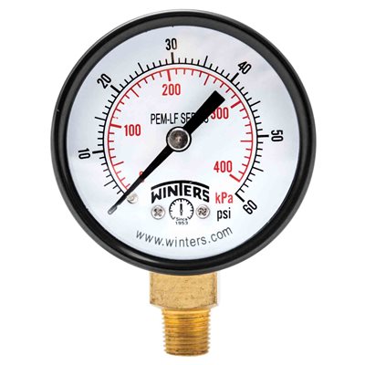 PEM-LF SERIES (LEAD-FREE) 2'' 0 / 60 PSI / KPA 1 / 8'' NPT LM