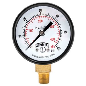 PEM-LF SERIES (LEAD-FREE) 2'' 0 / 60 PSI / KPA 1 / 8'' NPT LM