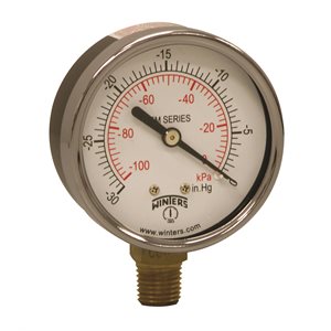 ECONOMY 2.5'' 0-30'' VACUUM 1 / 4'' BOTTOM