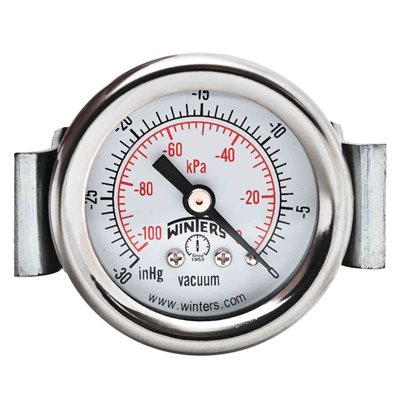 1.5"x1 / 8" BACK 0 / 30" VAC / KPA U-CLAMP