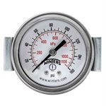 2" DIAL X 1 / 4" BCK 0-160 PSI / KPA