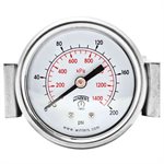 2" DIAL X 1 / 8 0-200 PSI / KPA