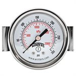 2" DIAL X 1 / 8" 0-300 PSI / KPA