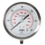 LF / SS 6'' 0-300 PSI / KPA 1 / 4'' NPT BTTM