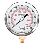 LF / BR 4'' 0-400 PSI / KPA 1 / 4'' NPT BOTTOM