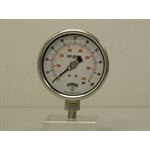 LF / SS 4'' 0-100 PSI / KPA 1 / 4'' NPT BOTTOM