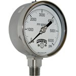 SS 4'' 0 / 6000 PSI 1 / 2'' NPT BOTTOM