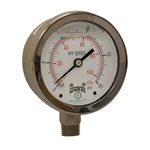 LF / SS 2.5'' 0-15 PSI / KPA 1 / 4'' NPT BOTTOM