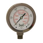 LF / SS 2.5'' 0-5000 PSI / KPA 1 / 4'' BOTTOM