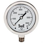 SS 2.5'' 0-10000 PSI 1 / 4'' BOTTOM