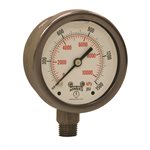 LF / SS 2.5'' 0-1500 PSI / KPA 1 / 4'' BOTTOM