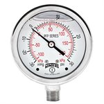 LF / SS 2.5'' 30'' / 0 / 30 PSI / KPA 1 / 4'' BOTTOM