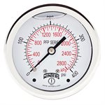 LF / SS 2.5'' 0-400 PSI / KPA 1 / 4'' NPT BACK