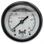 SS 2.5'' 0-15 PSI 1 / 4'' NPT BACK