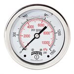 LF / SS 2.5'' 0-1500 PSI / KPA 1 / 4'' NPT BACK