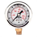 LF / BR 1.5" x 1 / 8" NPT BTM 0 / 160 PSI / KPA