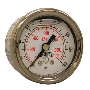 LF / BR 1.5''x1 / 8'' NPT BACK 0 / 160 PSI / KPA