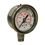 LF / SS 1.5"x1 / 8" NPT BOTTOM 0 / 5000PSI / KPA