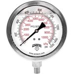 QUAL LF / SS 4''x1 / 4''NPT BTM 0 / 1500 PSI / KPA