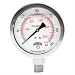 QUAL LF / SS 4''x1 / 2''NPT BTM 0 / 300 PSI / KPA