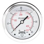 LF / SS 2.5'' 0-60 PSI / KPA 1 / 4'' NPT BACK