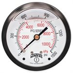 2.5"x1 / 4" NPT BACK 0 / 1500 PSI / KPA