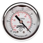 2'' x 1 / 4'' NPT BCK SS, 30” HG VACUUM / KPA, GLYCERIN FILLED