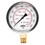 QUALITY LF 4"x1 / 2"NPT BTM 0 / 2000 PSI / KPA