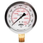 QUALITY LF 4"x1 / 2"NPT BTM 0 / 10000 PSIKPA