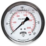 QUALITY LF 4"x1 / 4"NPT BACK 0 / 300 PSI / KPA