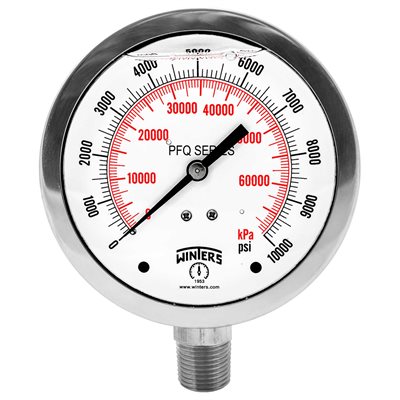 QUAL LF / SS 4"x1 / 2" BTM 0 / 10,000 PSI / KPA