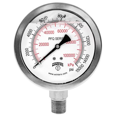 QUAL LF / SS 4"x1 / 2" BTM 0 / 15,000 PSI / KPA