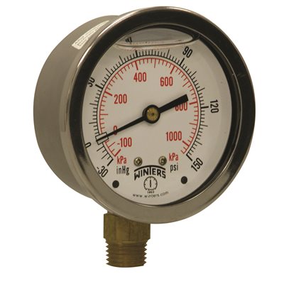 2-1 / 2'' X 1 / 4'' BTM LF / BR 30 / 0 / 150 PSI